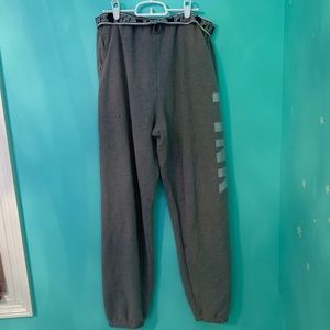 Gray PINK Victoria’s Secret sweatpants!!